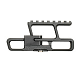Image of RS Regulate Rear Biased Lower, Modular Side Mount, Fits AKM Type Rifles, Matte Finish, Black, Not Compatible with Folding Stocks