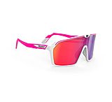 Image of Rudy Project Spinshield White And Pink Fluo D2F2A29F