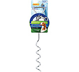 Image of Ruffin' It Chrome Tie Out Stake W/ 15 Ft Cable