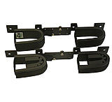 Image of Rugged Gear 10065 Double Gun Rack Screw-Attach Hardware Included Blk