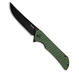 Image of Ruike P122 Liner Lock Knife Green Sculpted Micarta 3.75 Black 5E0E3DEA
