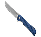 Image of Ruike P122 Standard Liner Lock Knife Blue Sculpted Micarta 3.75 Satin 14C28N E913FCEE
