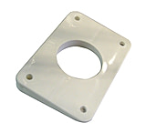 Image of RUPP Marine 10 Degree Top Gun Mounting Wedge White