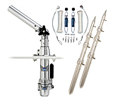 Image of RUPP Marine Classic Top Gun Outrigger Kit w/ Poles &amp; Complete Single Line Rigging Kit w/Klickers Release Clips