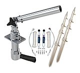 Image of RUPP Marine Revolution Top Gun Package w/ Telescoping Poles &amp; Complete Single Line Rigging Kit w/Klickers Release Clips