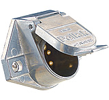 Image of RV Designer 7 Way Heavy Duty Socket Die Cast Metal With Solid Pins