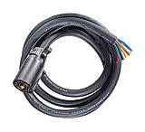 Image of RV Designer 7 Way RV Cable And Connector Assembly 8'