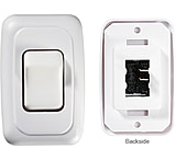 Image of RV Designer Contoured DC Wall Switch On/Off - Double
