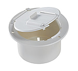 Image of RV Designer Round Low Profile Cable Hatch 4.6in x 2.6"