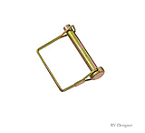 Image of RV Designer H426 Safety Lock Pin 3/8in x 2 1/4in