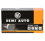 RWS/Umarex 2138601 Semi-Auto Sport 22 LR 40 Gr Lead Flat Base 50 Bx/ 100 Cs