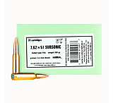 Sellier &amp; Bellot 7.62x51 200 Grain Full Metal Jacket Subsonic Rifle Ammunition