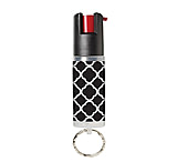 Image of Sabre Red Designer Label Pepper Spray Police Strength Compact Size w/ Key Ring
