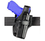 Image of Safariland 070 Duty Holster, SSIII Mid-Ride, Level III Retention - Plain Black, Left Hand 070-373-162