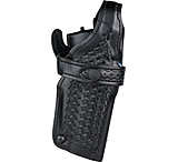 Image of Safariland 070 Duty Holster, SSIII Mid-Ride, Level III Retention - Basket Black, Right Hand 070-73-181