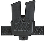Image of Safariland 177 Magazine Holder, Adjustable Belt Loop, Double - Basket Black, Left Hand 177-83-182-150