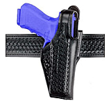 Image of Safariland 200 "Top Gun" Mid-Ride, Level I Retention Holster - Plain Black, Right Hand 200-621-161