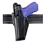 Safariland 200 Top Gun Level I Retention Holster, Smith &amp; Wesson Model 6906/Smith &amp; Wesson Model 496, Left Hand, Basketweave, Black, 200-20-182