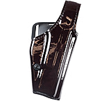 Image of Safariland 200 "Top Gun" Mid-Ride, Level I Retention Holster - High Gloss Cordovan, Right Hand 200-83-191