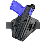 Image of Safariland 328 Belt Holster, Pancake Style - Plain Black, Left Hand 328-09-62