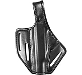 Image of Safariland 328 Belt Holster, Pancake Style - Plain Black, Left Hand 328-89-62