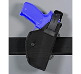 Image of Safariland 4072 Heavy Duty "Hi-Ride" Holster - Plain Black, Left Hand 4072-77-42
