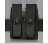 Image of Safariland 4110 Magazine Holder, Double - Plain Black, Ambidextrous 4110-20-4V
