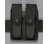 Image of Safariland 4110 Magazine Holder, Double - Plain Black, Ambidextrous 4110-76-4BL