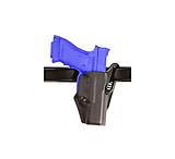 Image of Safariland 5187 Belt Holster, Glock 19/Glock 23/Glock 17/Glock 22/Glock 19MB, Left Hand, Plain, Black, 5187-832-412-DM