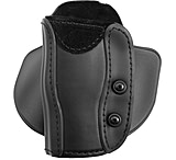 Image of Safariland 568 Custom Fit for Revolvers Holster - STX Plain Black, Left Hand 568-09-412
