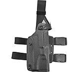 Image of Safariland 6004 SLS Tactical Holster - Tactical Black, Right Hand 6004-731-121