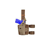 Image of Safariland SLS Tactical Holster w/Dbl Leg Straps, H&amp;K 4.13in Bbl., USP 9/40 4.41in Bbl/USP 45 w/ H&amp;K USP Light. N/A For D.A. Only Bobbeb Hammer Utl Light, STX Tactical, Black