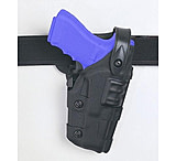 Image of Safariland 6070 Raptor Level IV, Mid-Ride UBL Holster - Plain Black, Left Hand 6070-71-62