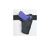 Image of Safariland 6070 Raptor Level IV, Mid-Ride UBL Holster - Hi Gloss Black, Left Hand 6070-83-92