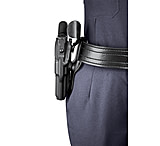Image of Safariland 6070 Raptor Level IV, Mid-Ride UBL Holster - Plain Black, Right Hand 6070-83-61