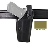 Image of Safariland SLS Mid Ride Military Holster - STX Plain Black, Right 6230-7712-411