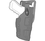 Image of Safariland 6275 Raptor Level II Plus, Low-Ride UBL Holster - Basket Black, Right Hand 6275-383-81