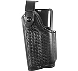 Image of Safariland 6280 Level II Retention, Mid-Ride Holster - Basket Black, Left Hand 6280-77421-82