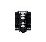 Image of Safariland 63 Belt Keeper, Slotted, 2 Snap 63-03B