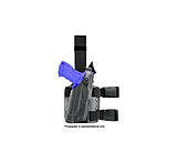 Image of Safariland 6304 ALS Tactical Holster - STX TAC Black, Left Hand 6304-77-132