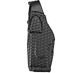 Image of Safariland ALS EDW Holster with Clip - STX Basket Weave Black, Left Hand 6342-64-482