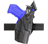 Image of Safariland 6361 ALS Belt Slide Holster w/ SLS - Plain Black, Left Hand 6361-683-62