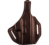 Image of Safariland 747 Pancake Concealment Holster for Pistols - Plain Cordovan, Right Hand 747-74-051