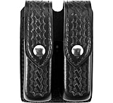 Safariland 77 Double Handgun Magazine Pouch - Basket Black, Ambidextrous - Beretta PX4, For Glock 37 &amp; Similar