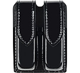 Image of Safariland 77 Double Handgun Magazine Pouch - Hi Gloss Black, Ambidextrous 77-83-9HS