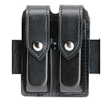 Image of Safariland 77 Double Handgun Magazine Pouch - Plain Black, Ambidextrous 77-76-2B