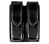 Safariland 77 Double Handgun Magazine Pouch - Plain Black, Ambidextrous - S&amp;W M&amp;P 45 - 77-419-2HS