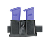 Image of Safariland 079 Concealment Magazine Holder, Snap-On, Double - Plain Black, Ambidextrous 079-118-6