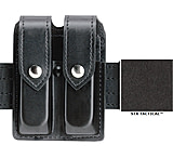 Image of Safariland Double Pistol Magazine Pouch w/Flap STX Black Glock 20 21