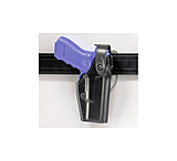 Image of Safariland 6280 Level II Retention, Mid-Ride Holster - Hi Gloss Black, Right Hand 6280-14921-91
